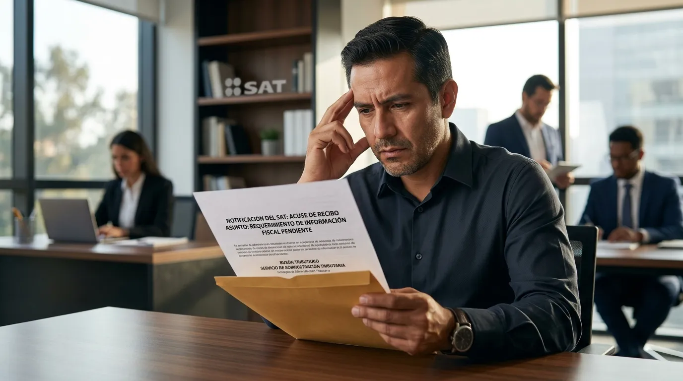 Notificación del SAT