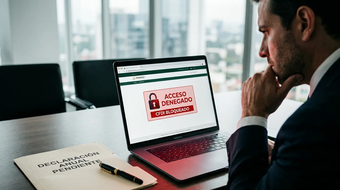 ¿No presentaste tu declaración anual? el SAT puede bloquearte la facturación
