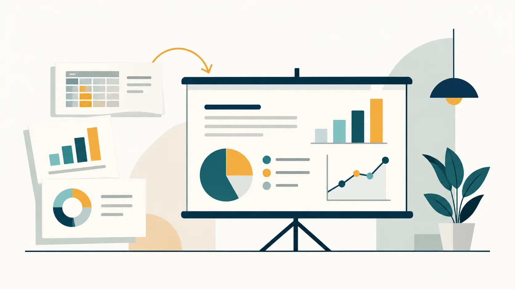 Cómo Presentar Datos en las Diapositivas